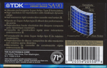 Compact Cassette: TDK  - SA 90