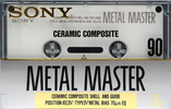 Compact Cassette: Sony  - Metal Master 90