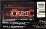 Compact Cassette: Sony  - CD-IT 90