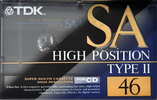 Compact Cassette: TDK  - SA 46