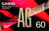 Compact Cassette:  Casio - AG 60