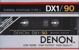 Compact Cassette: Nippon Columbia / Denon Denon - DX1 90