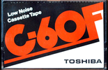 Compact Cassette:  Toshiba - F 60