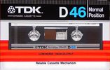 Compact Cassette: TDK  - D 46