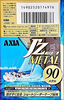 Compact Cassette: FUJI AXIA - J`z Metal 90