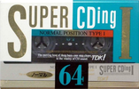 Compact Cassette: TDK  - Super CDing I 64