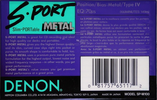 Compact Cassette: Nippon Columbia / Denon Denon - S-Port 100