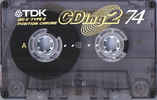 Compact Cassette: TDK  - CDing 2 74