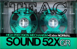 Compact Cassette:  Teac - SOUND 52X 52