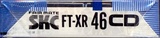 Compact Cassette SKC FT-XR 46 Type I Normal 1988 Japan