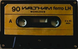 Compact Cassette: Unknown Waltham -  90