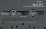 Compact Cassette: Sony  - Metal-S 54