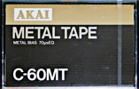 Compact Cassette: Mitsubishi Akai - MT 60