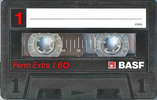 Compact Cassette: BASF  - Ferro Extra I 60