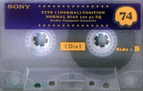 Compact Cassette: Sony  - CDix I 74