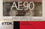 Compact Cassette: TDK  - AE 90