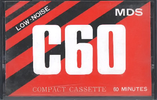 Compact Cassette:  MDS -  60