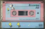 Compact Cassette Citizen Snoopy SN 46 "SN46 Sanwa bank" Type I Normal 1985 Japan