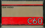 Compact Cassette: Unknown DX-KIDD -  60