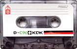 Compact Cassette: Unknown KDK -  90