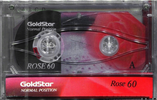 Compact Cassette: GoldStar / LG Goldstar - Rose 90