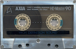 Compact Cassette: FUJI AXIA - HD-Master 90