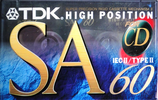 Compact Cassette: TDK  - SA 60