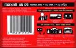 Compact Cassette: Maxell / Hitachi Maxell - UR 120