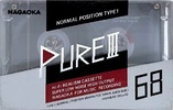 Compact Cassette: Unknown Nagaoka - Pure III 68