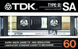 Compact Cassette: TDK  - SA 60