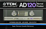 Compact Cassette: TDK  - AD 120