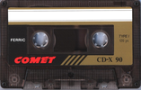 Compact Cassette:  Comet - CD-X 90