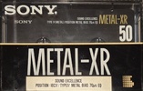 Compact Cassette: Sony  - Metal-XR 50