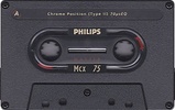 Compact Cassette: General Magnetics Philips - MCX Master 75