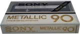 Compact Cassette Sony Metallic 90 Type IV Metal 1980 Japan