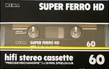 Compact Cassette: AGFA Hema - Super Ferro HD 60