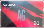 Compact Cassette:  Casio - AG 90