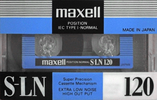 Compact Cassette: Maxell / Hitachi Maxell - S-LN 120