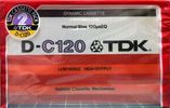 Compact Cassette: TDK  - D 120