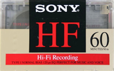 Compact Cassette: Sony  - HF 60