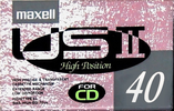 Compact Cassette: Maxell / Hitachi Maxell - US II 40