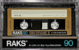 Compact Cassette: RAKS  - High Dynamic II 90