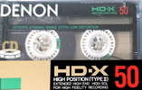 Compact Cassette: Nippon Columbia / Denon Denon - HD-X 50