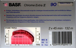 Compact Cassette: BASF  - Chrome Extra II 90