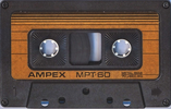 Compact Cassette:  Ampex - MPT 60