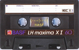 Compact Cassette: BASF  - LH Maxima X I 60