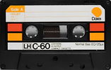 Compact Cassette Daiei LH 60 Type I Normal 1978 Japan