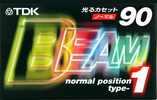 Compact Cassette: TDK  - Beam 1 90