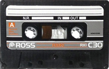 Compact Cassette:  Ross - Letter Tape 30