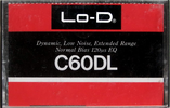 Compact Cassette: Maxell / Hitachi Lo-D - DL 60